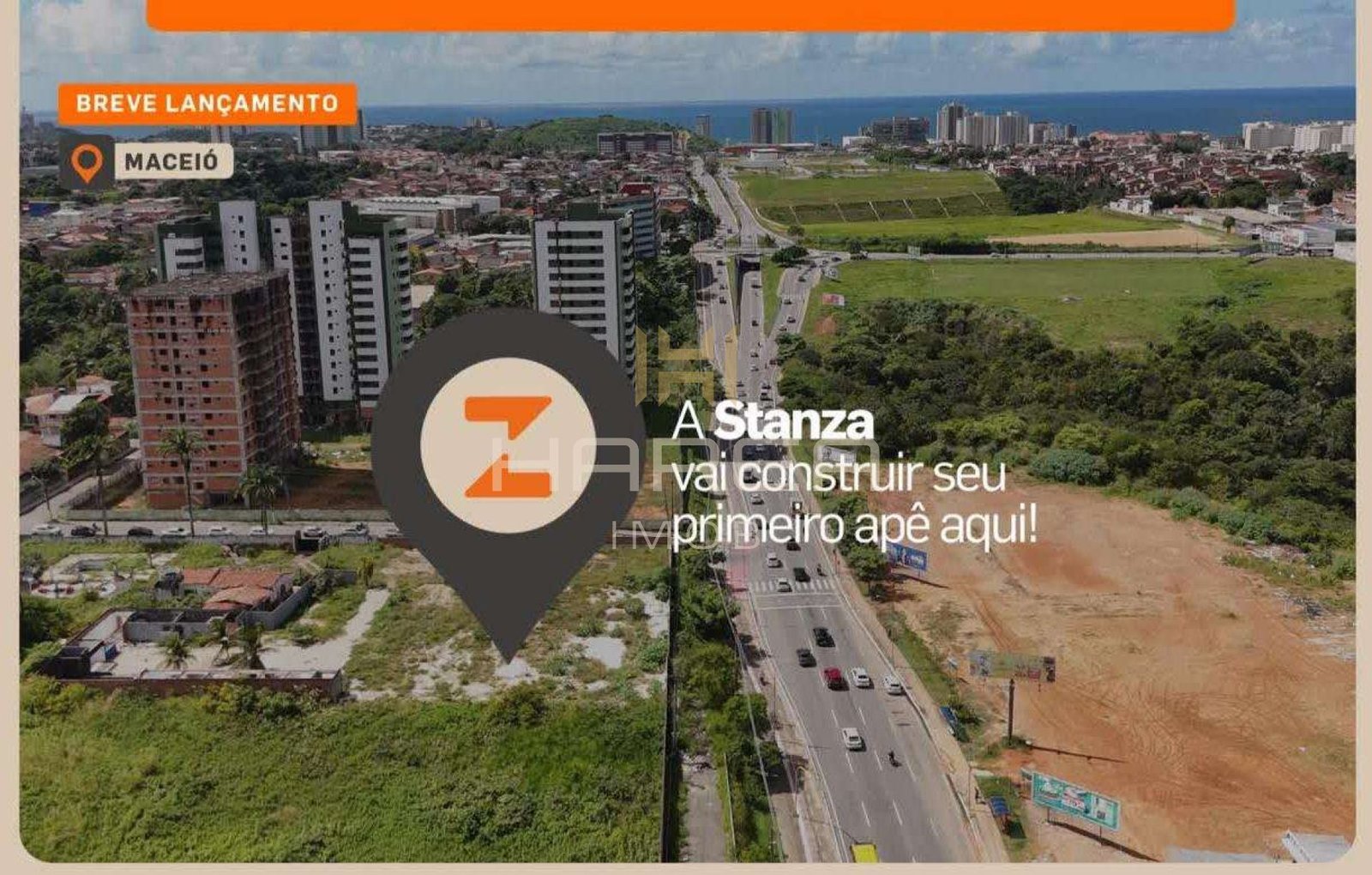 Localização do Stanza Maceió