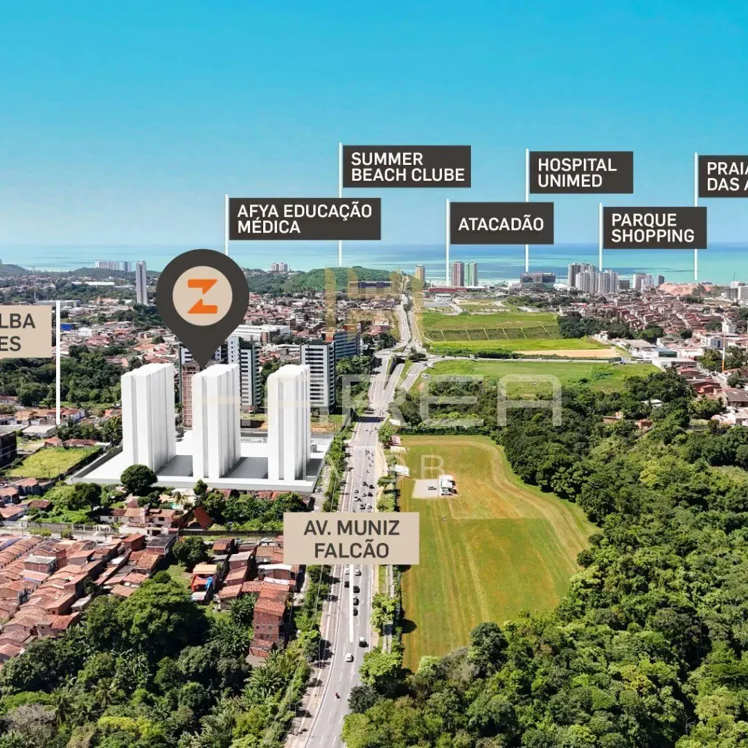 Localização do Stanza Maceió
