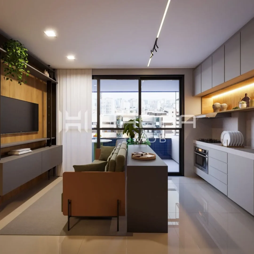 sala e cozinha